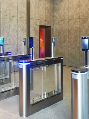 人行擺閘設計方案（智慧人行管理系統、人臉識別通道擺閘解決方案）